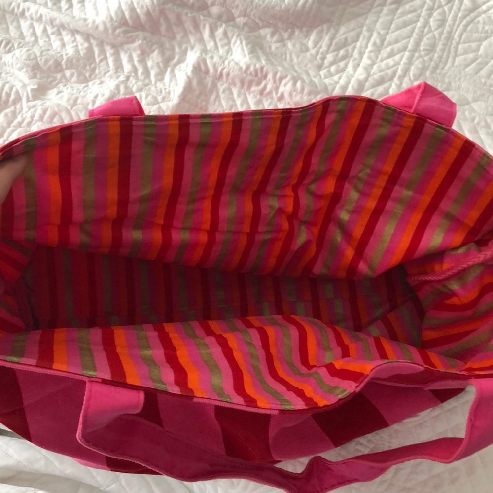 VICTORIA’S SECRET | Striped Tote Bag - Picture 2 of 4